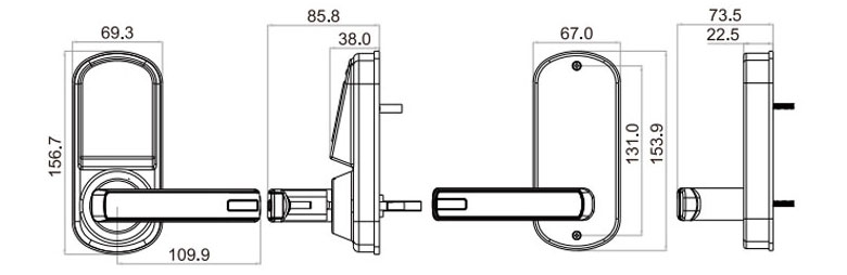residential keypad lock residential keypad lock